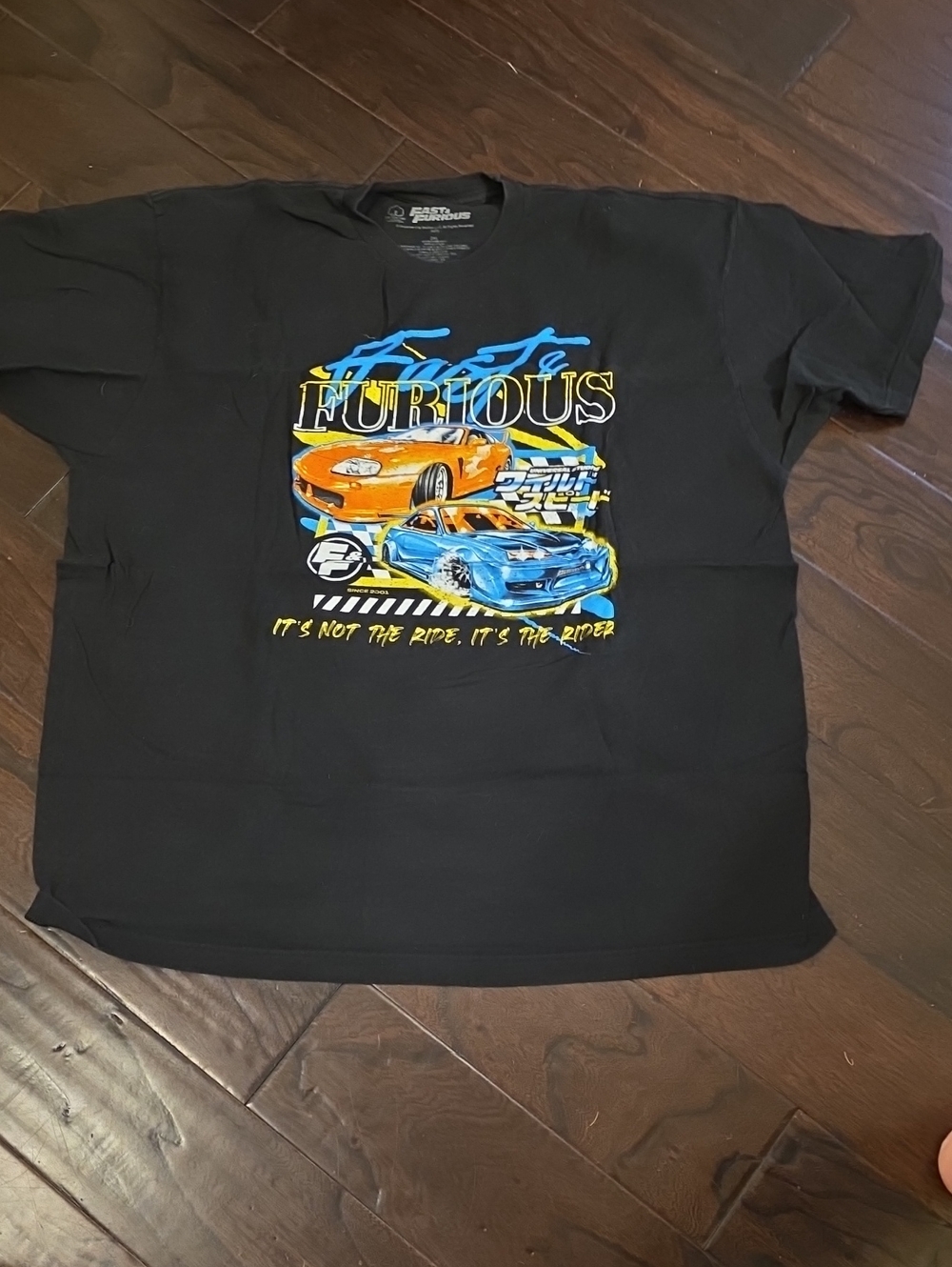 Racing Graphic Short Sleeve Tee - Black
